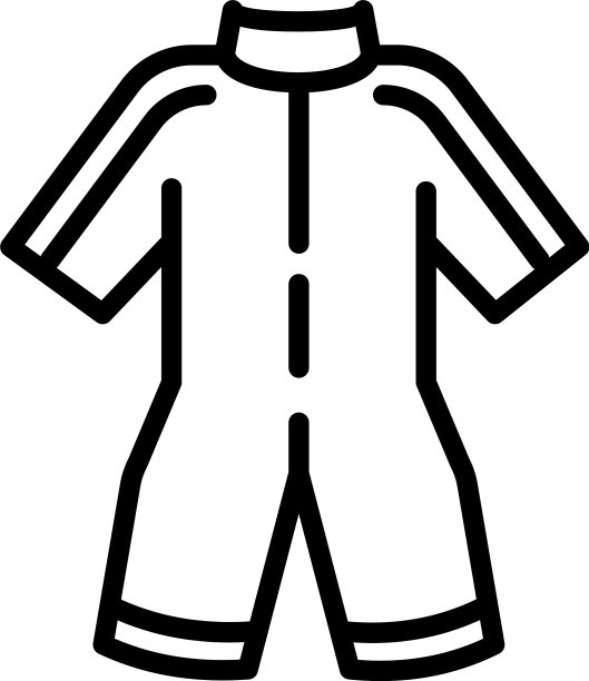 潜水服图标轮廓风格图片下载