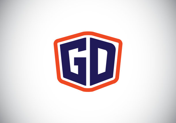 首字母gd标志与创意现代图片下载