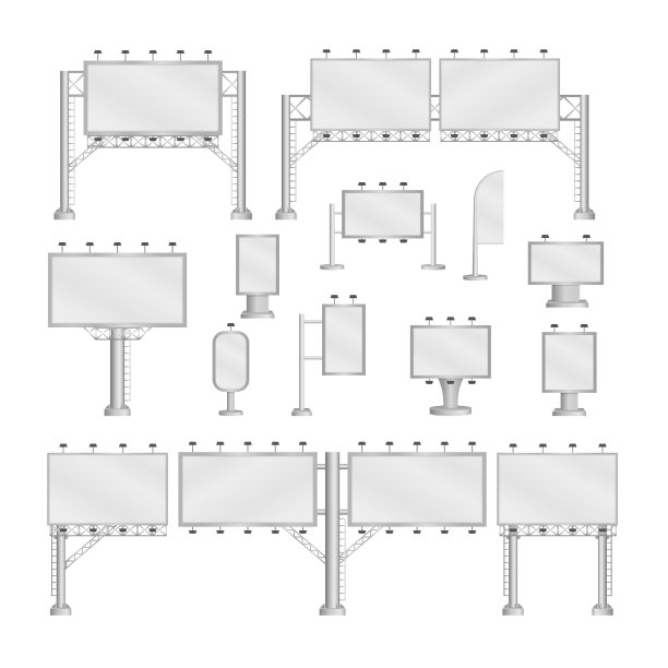 用于广告的海报或广告牌图片下载