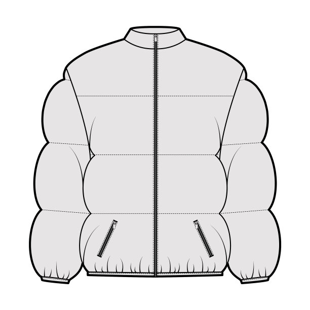 羽绒外套夹克技术时尚图片下载