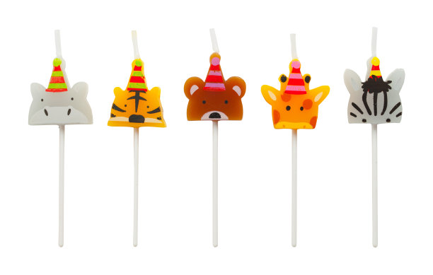 派对动物蜡烛图片下载