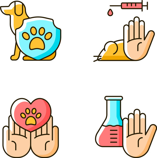 动物测试RGB颜色图标设置图片下载