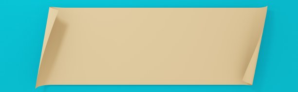 弯曲的纸。图片下载