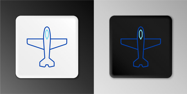 线平面图标隔离在灰色背景图片下载