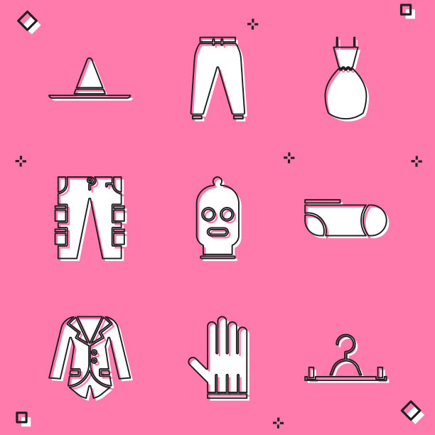 套园丁工人帽、运动裤、女裙图片下载