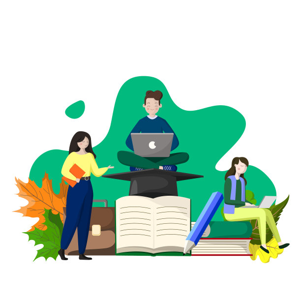 小学生和学生正在做家庭作业图片下载