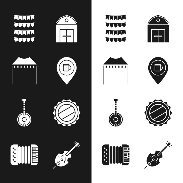 设置酒吧间或啤酒酒吧露营帐篷图片下载