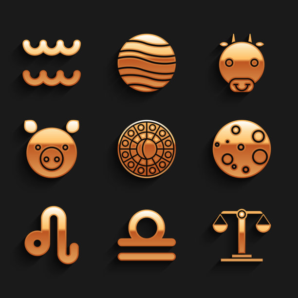 集星相星座圈天秤座生肖月亮图片下载