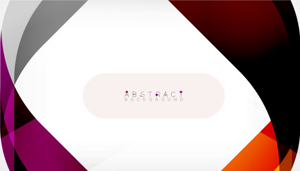 抽象的带有重叠波的正方形形状图片下载