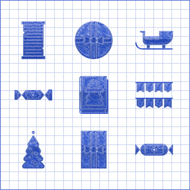 集圣诞书礼盒糖果嘉年华图片下载