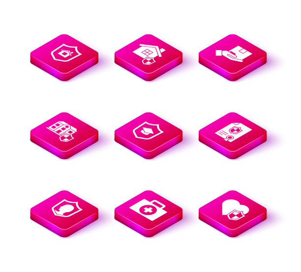 设置人寿保险和盾牌急救箱图片下载