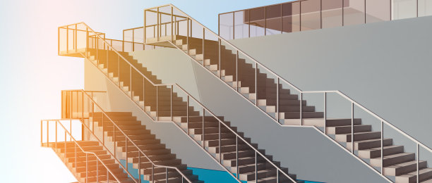 多楼梯背景图片下载