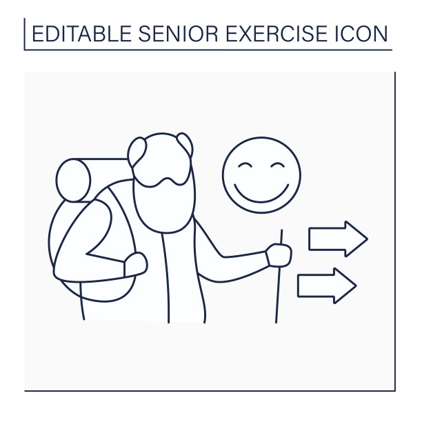 徒步行图标图片下载