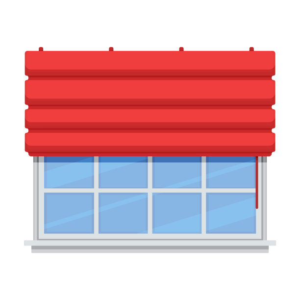 百叶窗卡通图标图片下载