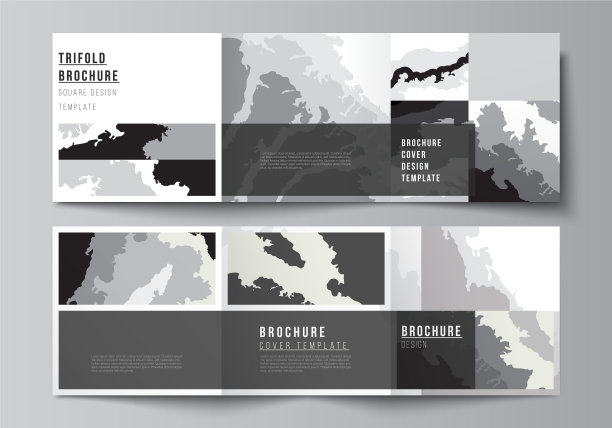 布局方形封面设计模板图片下载