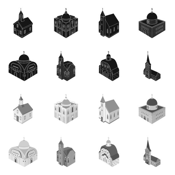 孤立物、庙宇和历史标志图片下载