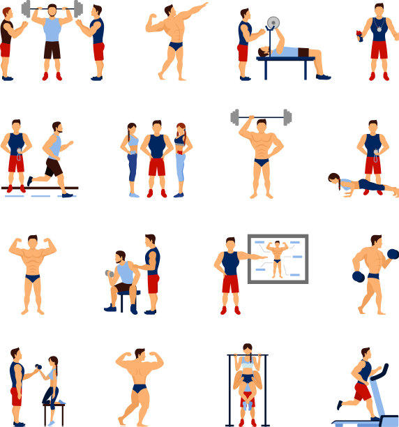 健身教练设置图片下载