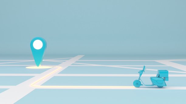 摩托车送货到目的地，货物送货到目的地图片下载