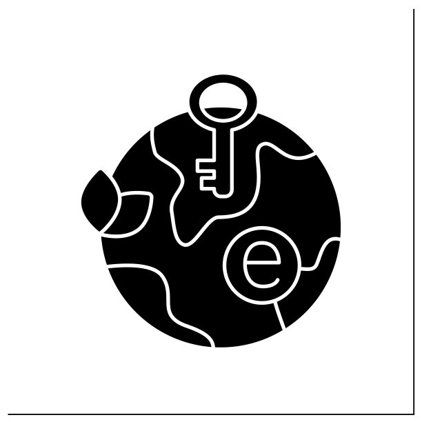 绿色键字形图标图片下载