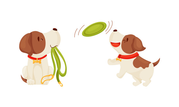 杰克罗素梗玩飞盘蠕动图片下载