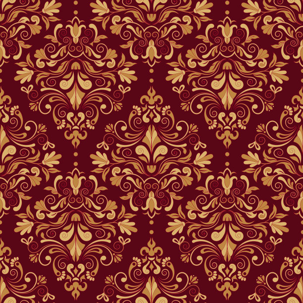 古典巴洛克花卉装饰品图片下载