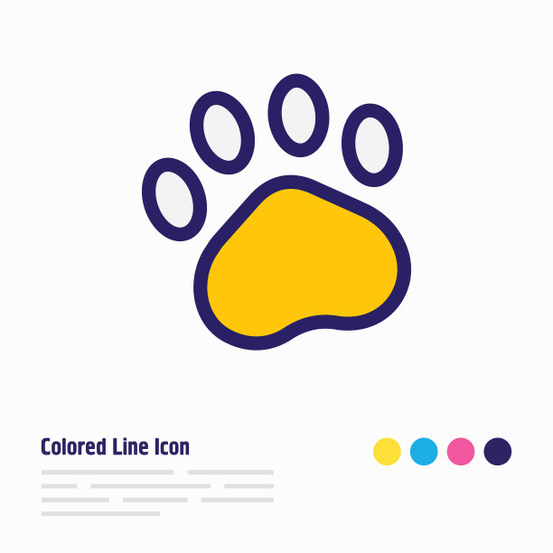 爪形彩色线图片下载