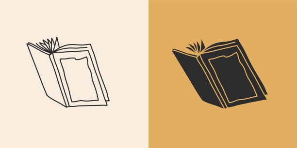 手绘抽象股票平面图形图片下载