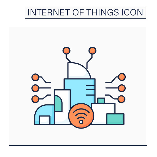 智慧城市颜色图标图片下载