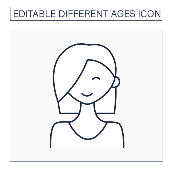 青春期线图标图片下载