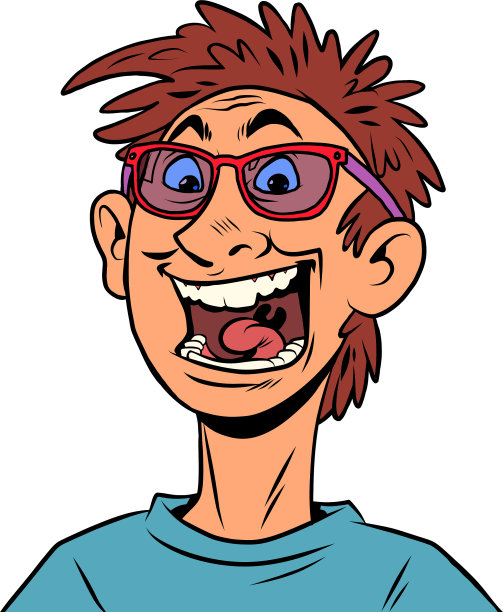 快乐的年轻人喊感情幸福是图片下载