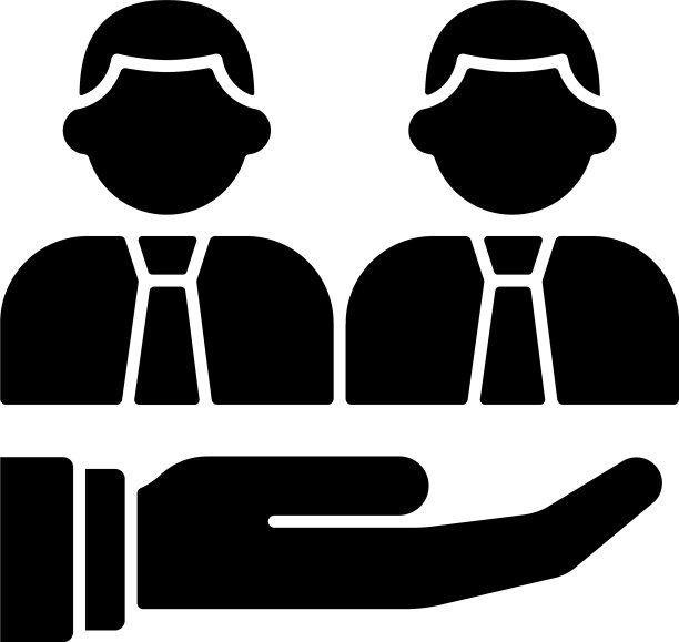 支持黑色符号图标图片下载