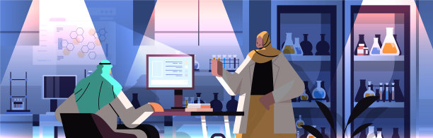 阿拉伯研究人员在电脑和图片下载