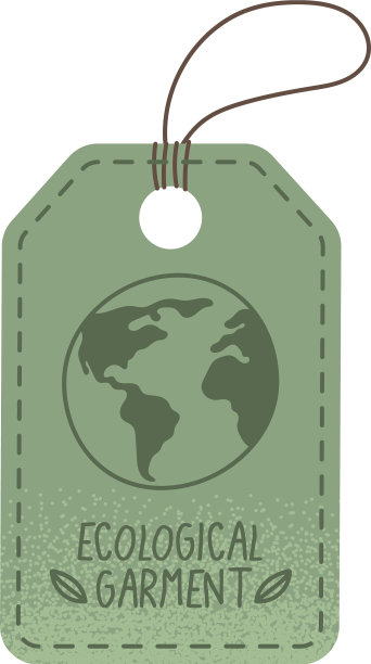 生态服装标签图片下载
