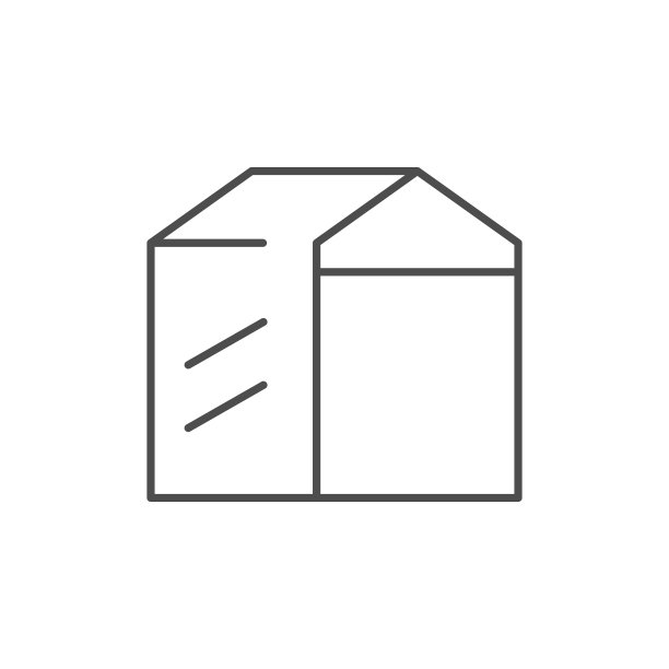 促销帐篷线轮廓图标图片下载