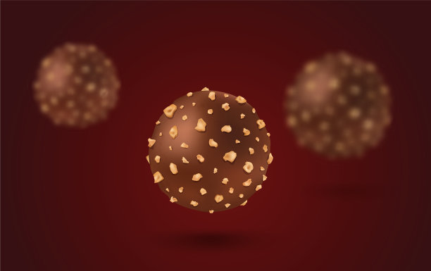 设置巧克力糖果的现实风格图片下载