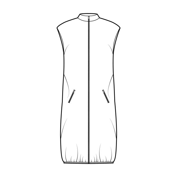 羽绒背心羽绒背心技术时尚图片下载