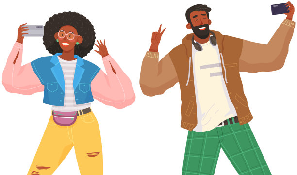 使用智能手机的人图片下载