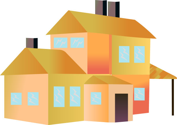 豪华城市家居木房子艺术品图片下载