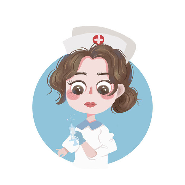 手绘装饰卡通医生人物图片下载