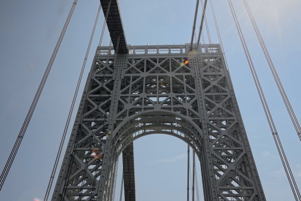 乔治华盛顿桥塔拱门二图片下载