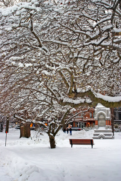 波士顿冬季图片下载
