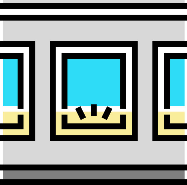 窗口底部照明颜色图标图片下载