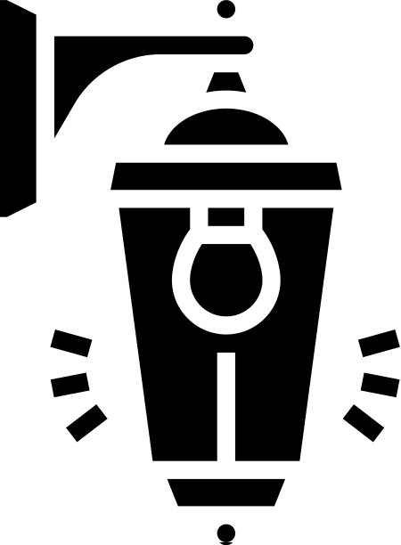 灯饰字形图标图片下载