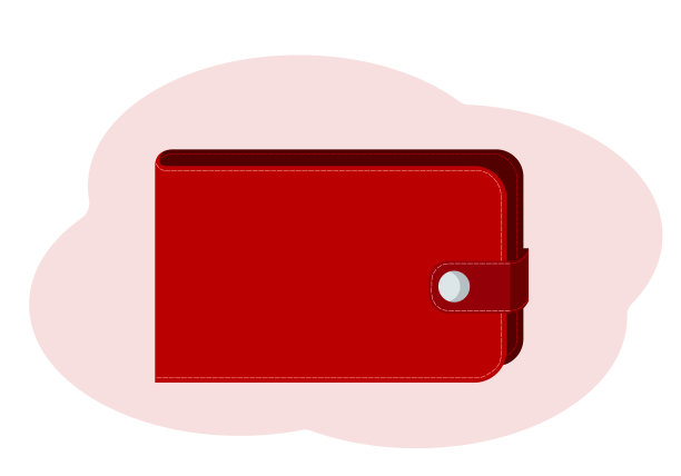 插图现代钱包关闭的按钮图片下载