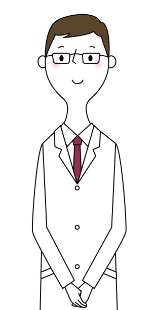 穿白大褂的男人手拉着手图片下载