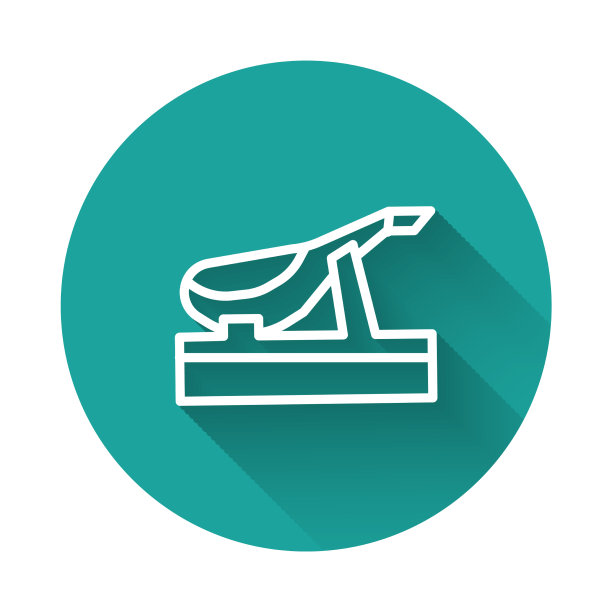 木制火腿上的白线西班牙火腿图片下载