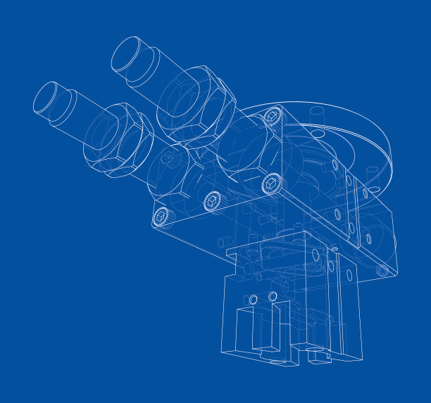 抽象工业对象概念图片下载
