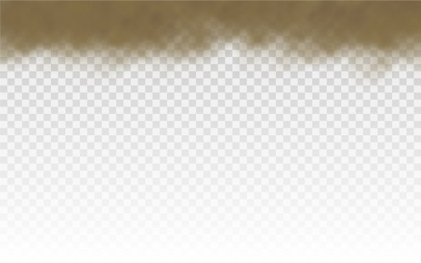 飞沙棕尘云风沙暴图片下载