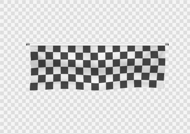 方格旗开始完成运动的旗帜图片下载