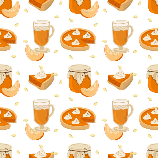 与传统的感恩节食物完美结合图片下载